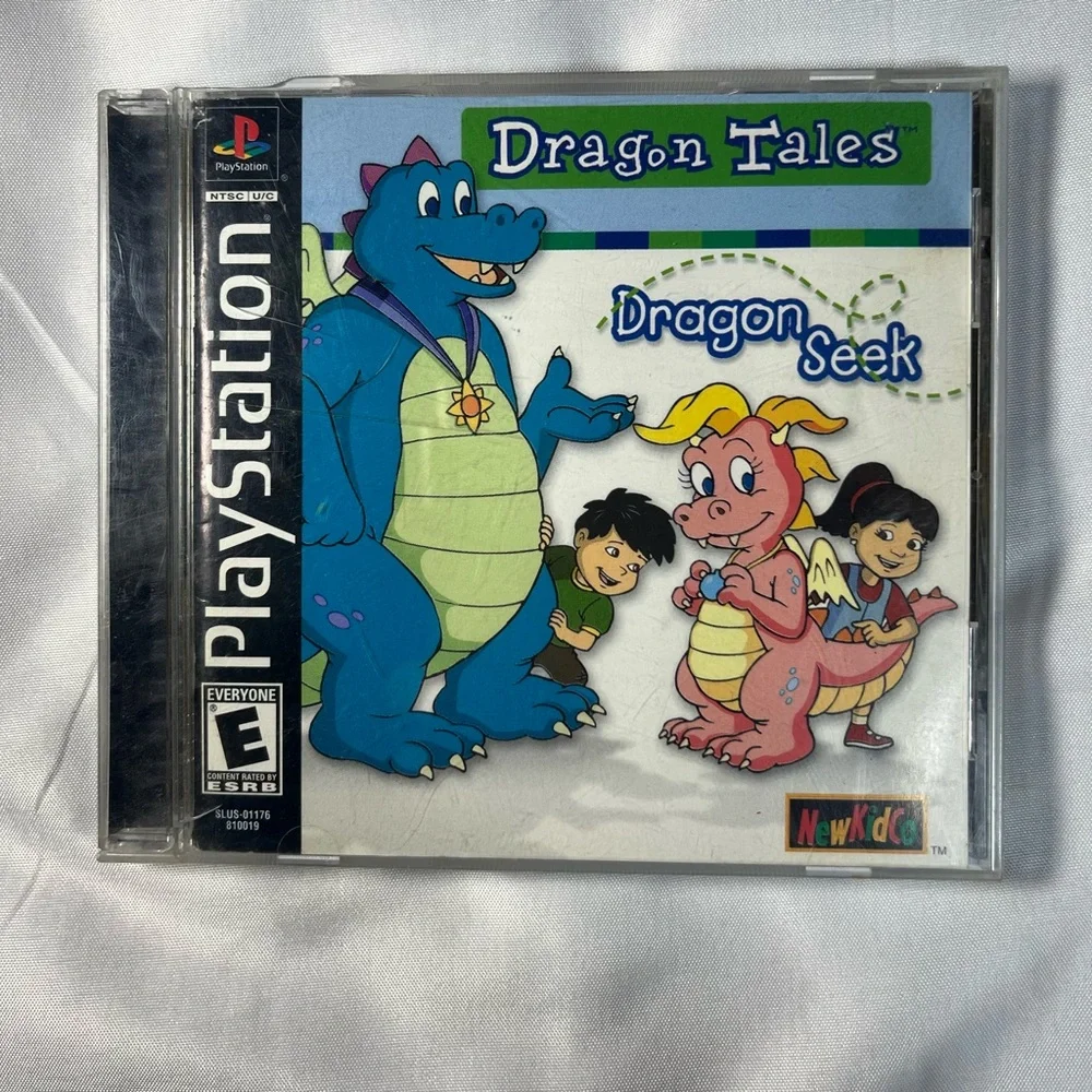 Dragon Tales Dragon Seek PS1 PlayStation 1 2000 Vintage